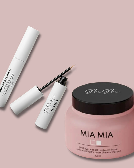 Combo Beauté – Sérum Repousse des Cils & Masque Capillaire